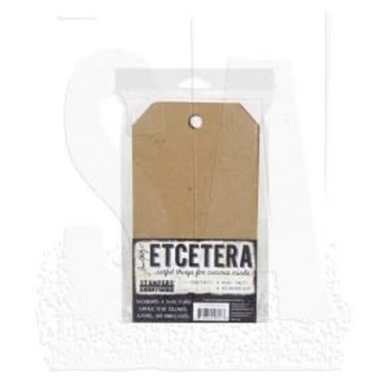 Tim Holtz Tim Holtz Etcetera Thickboard 4 1/2" x 8" Mini Tag