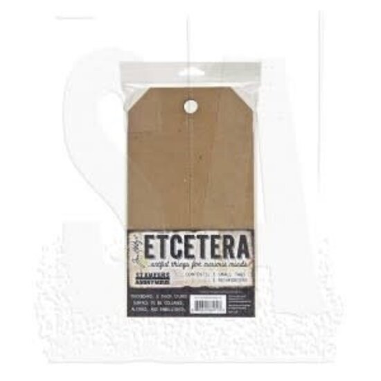 Tim Holtz Tim Holtz Etcetera Thickboard 5 1/2" x 10" Small Tag