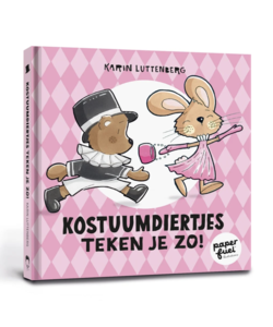 Paperfuel Boek Kostuumdiertjes teken je zo!
