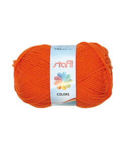 Stafil Wol 50gr, 133mtr Oranje