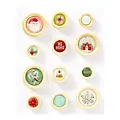 Rosie's Studio Spellbinders Oh Joyful Day Button Embellishments 12pc