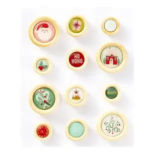 Spellbinders Oh Joyful Day Button Embellishments 12pc
