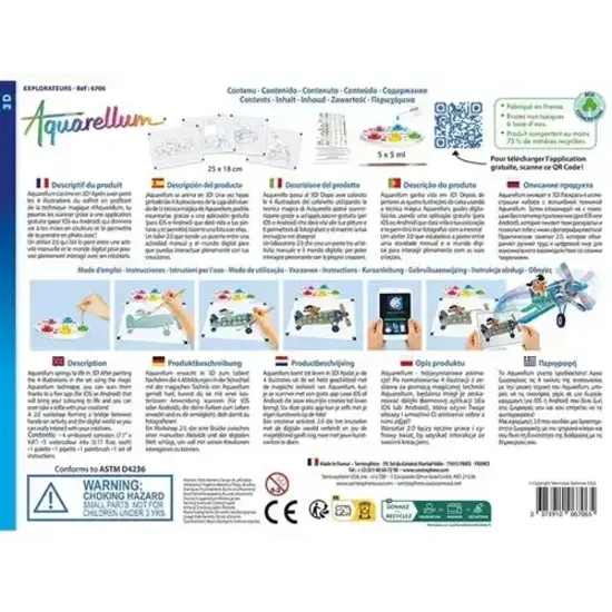 SentoSphere Aquarellum 3D Avonturiers Set