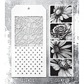 Tim Holtz Tim Holtz Mixed Media Stamps & Stencil Set 81 Bold Botanical