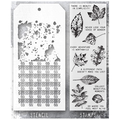 Tim Holtz Tim Holtz Mixed Media Stamps & Stencil Set 50