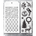 Tim Holtz Tim Holtz Mixed Media Stamps & Stencil Set 52