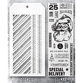 Tim Holtz Tim Holtz Mixed Media Stamps & Stencil Set 54