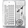 Tim Holtz Tim Holtz Mixed Media Stamps & Stencil Set 57