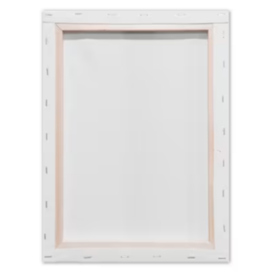 Kangaro Kangaro Canvas Wit 100% Katoen 30x40cm 380g