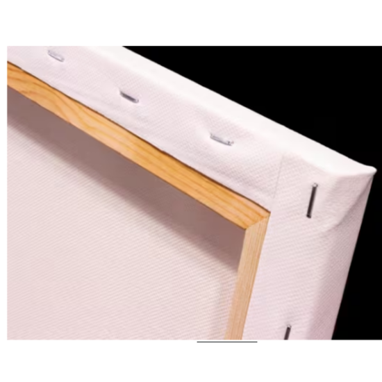 Kangaro Kangaro Canvas Wit 100% Katoen 30x40cm 380g