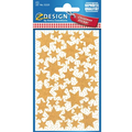Z-Design Stickers Christmas gouden sterren, 2 vel