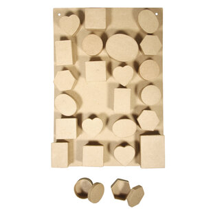 Papiermache Adventskalender set