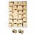 CREA Papiermache Adventskalender set