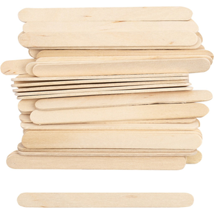 IJsstokjes L:11,5 cm. B: 10 mm. 30 stuk