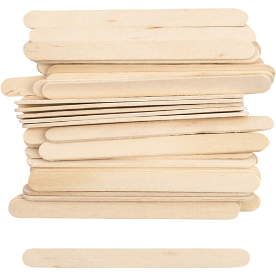 Creotime IJsstokjes L:11,5 cm. B: 10 mm. 30 stuk