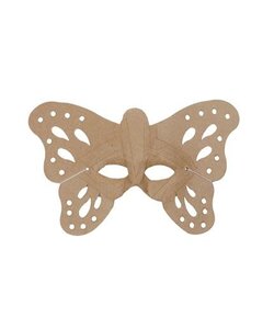 Papier Mache Masker Vlinder 8x23x,5x19,5cm