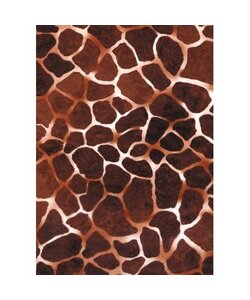 Vel Decopatch Papier Patroon Giraffeprint