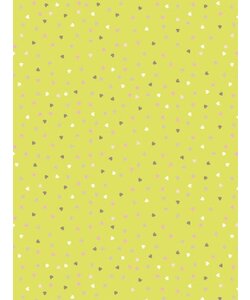 Vel Decopatch Papier Patroon Hartjes Groen/Roze/Paars/Wit