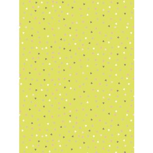 Vel Decopatch Papier Patroon Hartjes Groen/Roze/Paars/Wit