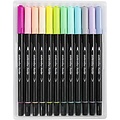 Creotime Aquarel marker set, 12 stuks Pastel