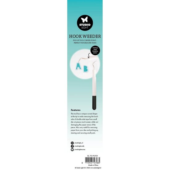 Studio Light Studio Light Essentials Tools Hook Weeder Pickup Tool Curved Point