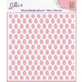 Nellie's Choice Nellie's Choice Stencil Eggs 15cmx15cm