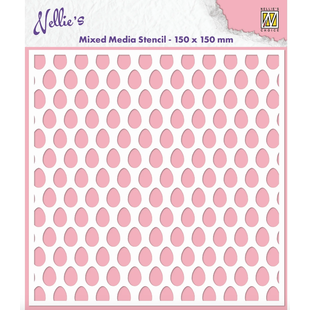 Nellie's Choice Stencil Eggs 15cmx15cm