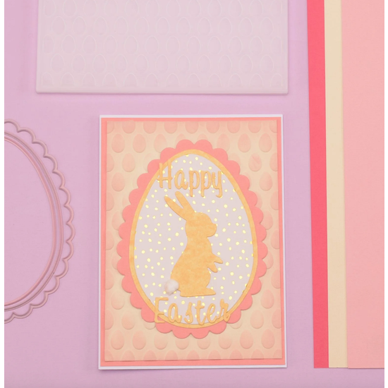 Nellie's Choice Nellie's Choice Stencil Eggs 15cmx15cm