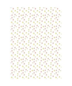 Vel Decopatch Papier Textuur Stippen Goud/Wit/Groen/Roze