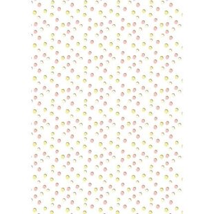 Vel Decopatch Papier Textuur Stippen Goud/Wit/Groen/Roze