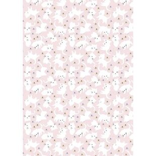 Vel Decopatch Papier Textuur katten Roze/Wit/Goud