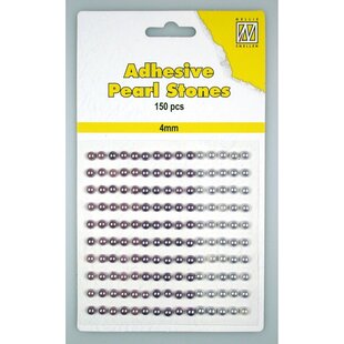 Nellie Snellen Plak Parels 4mm Tinten Paars 150st