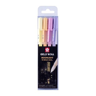 Sakura Gelly Roll Gel Pen Moonlight Sunrise 4st