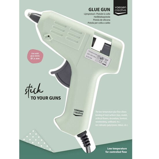 Vaessen Creative Vaessen Creative Lijmpistool Klein Mint