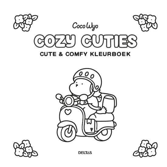 Deltas Cozy Cuties Cute & Comfy Kleurboek Coco Wyo
