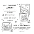 Deltas Cozy Cuties Cute & Comfy Kleurboek Coco Wyo