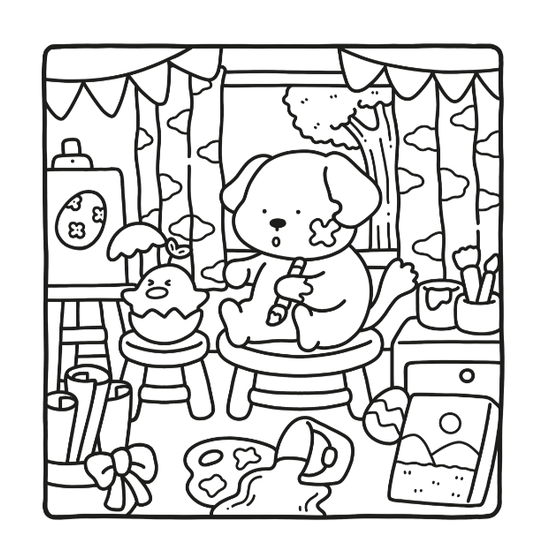 Deltas Cozy Cuties Cute & Comfy Kleurboek Coco Wyo