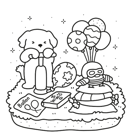 Deltas Cozy Cuties Cute & Comfy Kleurboek Coco Wyo