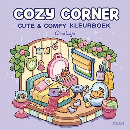 Deltas Cozy Corner Cute & Comfy Kleurboek Coco Wyo