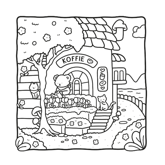 Deltas Cozy Corner Cute & Comfy Kleurboek Coco Wyo