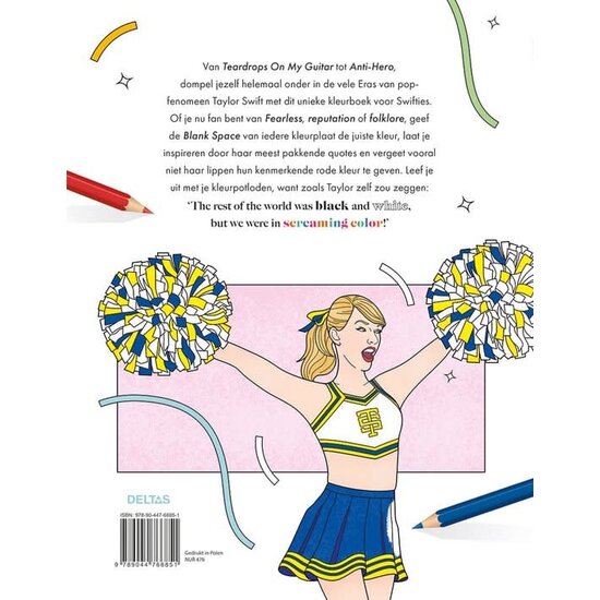 Deltas Taylor Swift Kleurboek voor echte fans