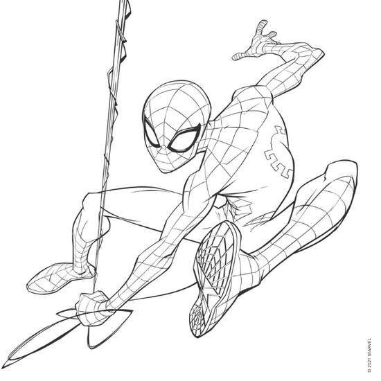 Deltas Marvel Spider-man Color Fun Kleurboek