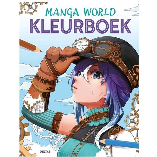 Deltas Manga World Kleurboek