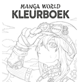 Deltas Manga World Kleurboek