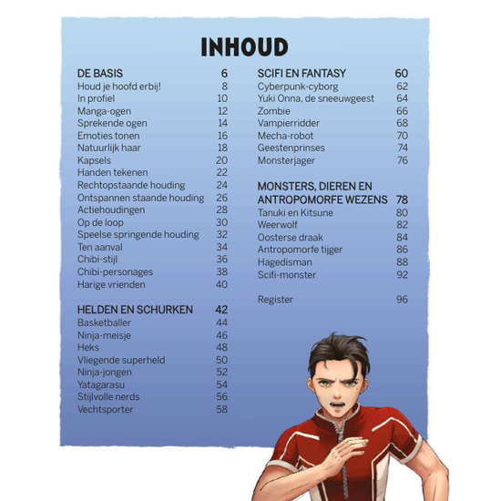 Deltas Manga Leren tekenen Van basistechnieken tot volledig uitgewerkte personages en figuren