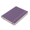 Kangaro Kangaro Schetsboek A5 80 blad 140gr roomwit met elastiek en lint, heather purple