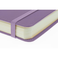 Kangaro Kangaro Schetsboek A5 80 blad 140gr roomwit met elastiek en lint, heather purple