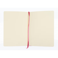 Kangaro Kangaro Schetsboek A5 80 blad 140gr roomwit met elastiek en lint, ruby