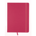 Kangaro Kangaro Schetsboek A5 80 blad 140gr roomwit met elastiek en lint, ruby