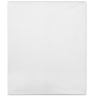 Kangaro Canvas Wit 100% Katoen 100x120cm 380g (alleen afhalen in winkel)